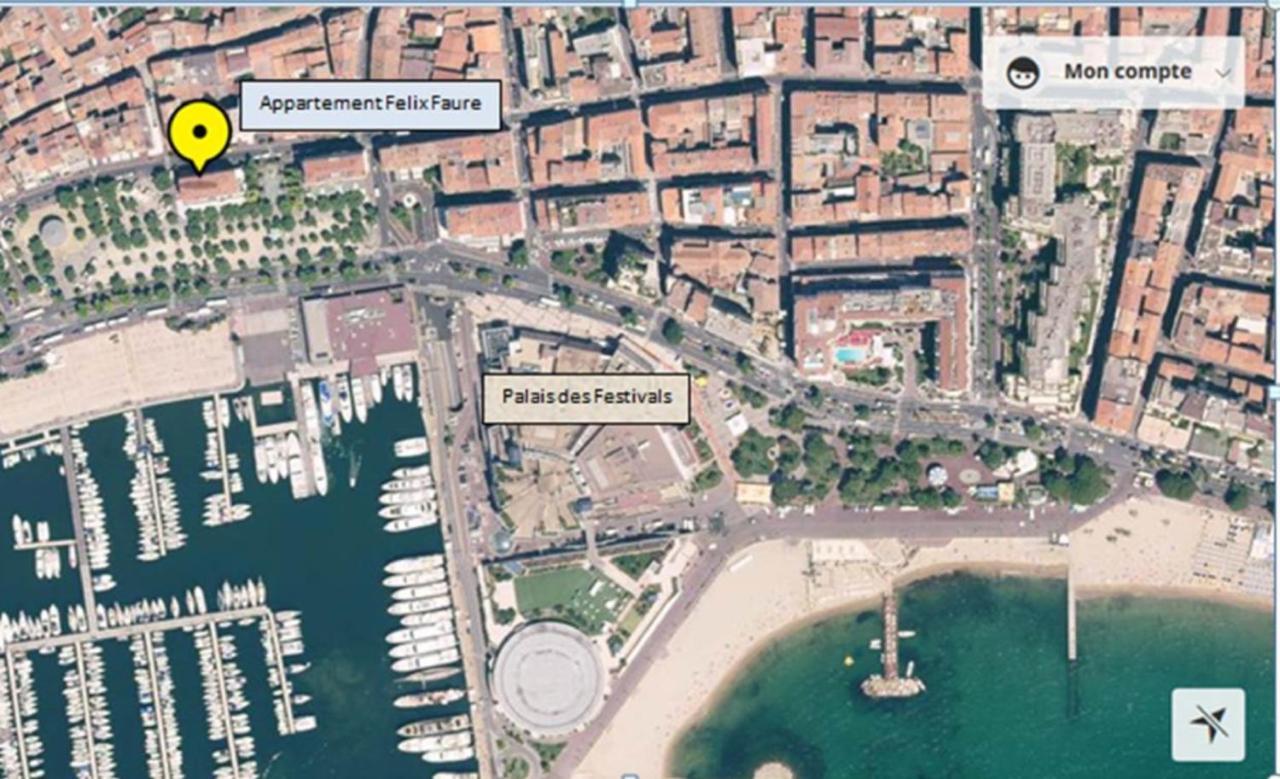 C005-Studette Au Centre Cannes Bagian luar foto